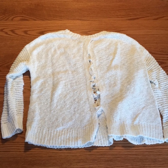 Lauren Conrad bow-back sweater - Picture 5 of 5